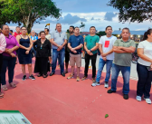 Presidente da Câmara e vereadores participaram da abertura do Campeonato Afuaense de Futebol de Areia 2026