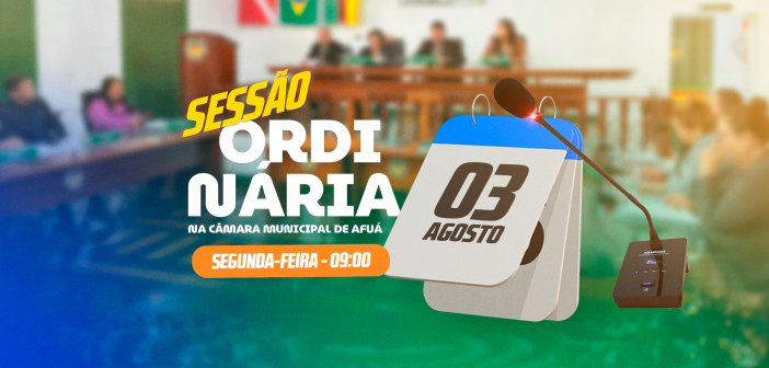 Câmara Municipal de Afuá Retoma Trabalhos Legislativos em Sessão Ordinária